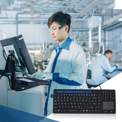 Medical Industrial Keyboard Easy use and Easy Clean