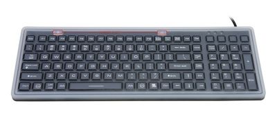 Waterproof keyboard with Flat Membrane