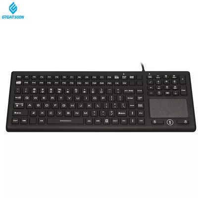 Industrial Keyboard with Touchpad