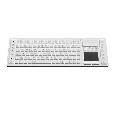 Wireless Bluetooth Silicone Waterproof Keyboard with Touchpad
