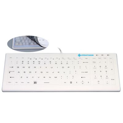 Silicone Keyboard with Plastic Scissor-Switch Key Core
